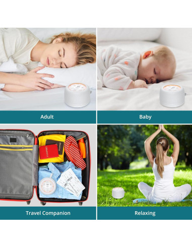 Máquina de Ruido Blanco Portátil YGiTK KTY018 con 30 Sonidos