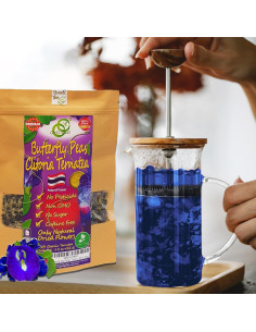 Té de Guisante Mariposa OkO-OkO 100g - Infusión Natural Azul 2