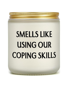 Vela Aromática de Lavanda QC-LZ184-A - Cuidado Personal 50h