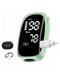 Oxímetro de Pulso FVYMZKA Recargable para Deportes y Casa