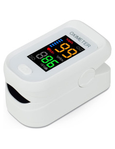 Oxímetro de Dedo LONGNAN - Monitor de Saturación SpO2 LED