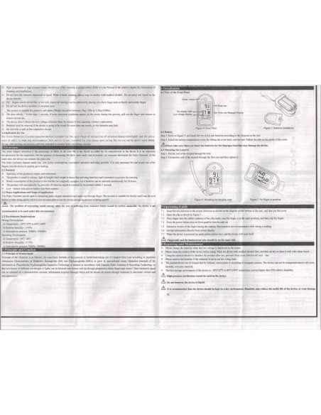 Oxímetro de Pulso Concord Basics - Monitor SpO2 y Pulso Azul