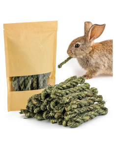 25 Palos de Heno Timothy para Conejos y Roedores - Matafat