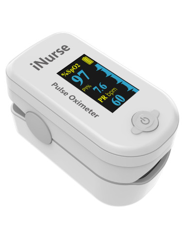 Oxímetro de Pulso Digital OLED Hunan Accurate con Estuche