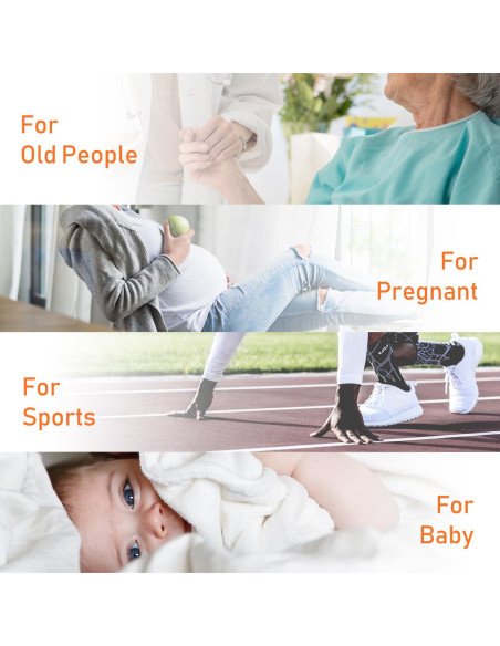 Oxímetro de Pulso Digital OLED Hunan Accurate con Estuche