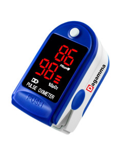 Oxímetro de Pulso Dagamma DP100 con Pantalla LED y Baterías