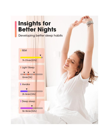 Reloj Inteligente Sanorum G56 para Hombres y Mujeres 5ATM