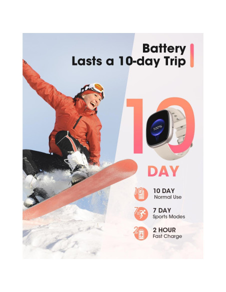 Reloj Inteligente Sanorum G56 para Hombres y Mujeres 5ATM