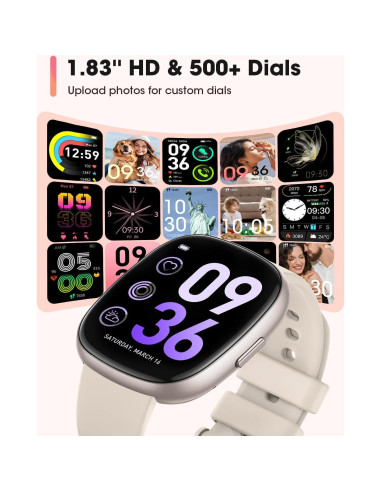 Reloj Inteligente Sanorum G56 para Hombres y Mujeres 5ATM