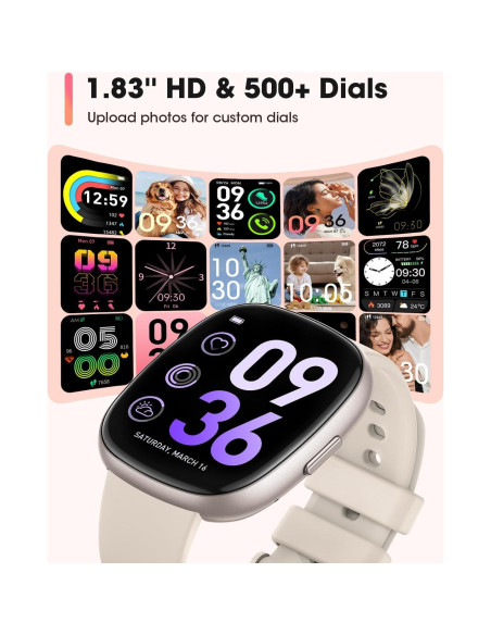 Reloj Inteligente Sanorum G56 para Hombres y Mujeres 5ATM