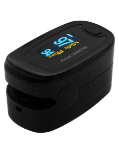 Oxímetro de Pulso CONTEC CMS50NA con Cuerda de Cuello, Negro