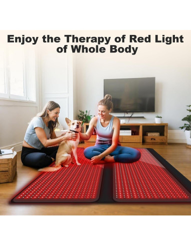 Saco de Dormir Terapia de Luz Roja GUYULUX 180x60cm 2352 LEDs