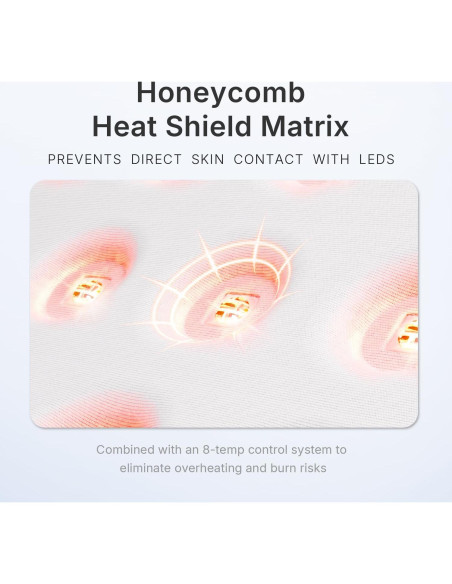 Máscara de Terapia de Luz LED Hello Face M500 para Acné y Arrugas