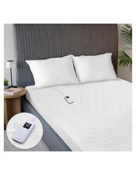 Protector de colchón calefaccionado Sunbeam Individual 99x191 cm
