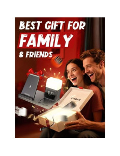 Estación de Carga Inalámbrica 6 en 1 CESDAP para iPhone y Apple Watch 2