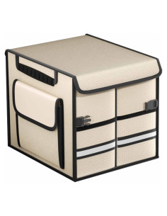 Organizador de Maletero GSCDJCM 36L Plegable Impermeable Beige
