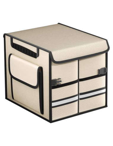 Organizador de Maletero GSCDJCM 36L Plegable Impermeable Beige