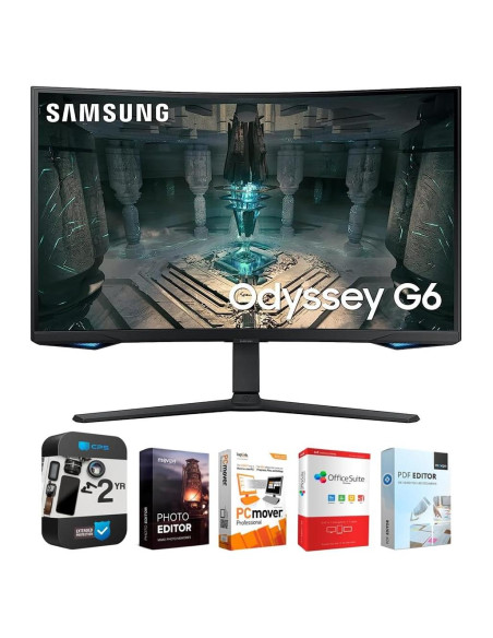 Monitor Curvo para Juegos Samsung Odyssey G65B 32" QHD 240Hz 1ms