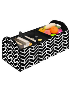 Organizador de Maletero de Coche LRERNAJF 50L Plegable Impermeable