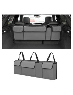 BELOMI Organizador de Maletero de Auto Plegable Impermeable 90x25cm