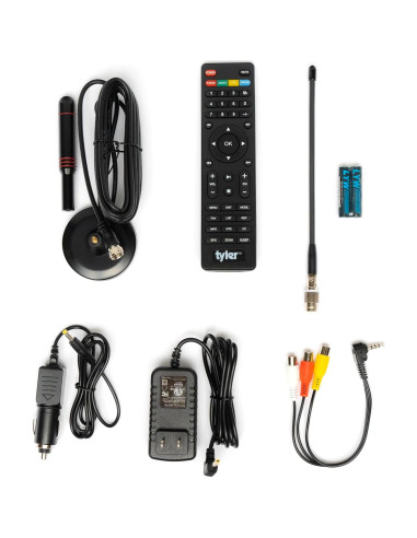 Televisor portátil LCD Tyler TTV707-13 13.3" 1080P con batería