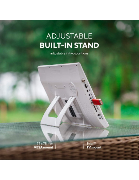 Televisor portátil LCD Tyler TTV707-13 13.3" 1080P con batería