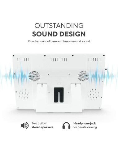 Televisor portátil LCD Tyler TTV707-13 13.3" 1080P con batería