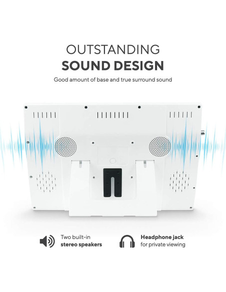 Televisor portátil LCD Tyler TTV707-13 13.3" 1080P con batería