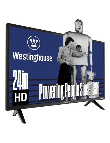 Televisor LED Westinghouse 24" HD con Control Remoto por Voz