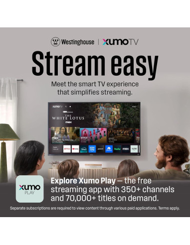 Televisor LED Westinghouse 24" HD con Control Remoto por Voz