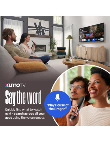 Televisor LED Westinghouse 24" HD con Control Remoto por Voz