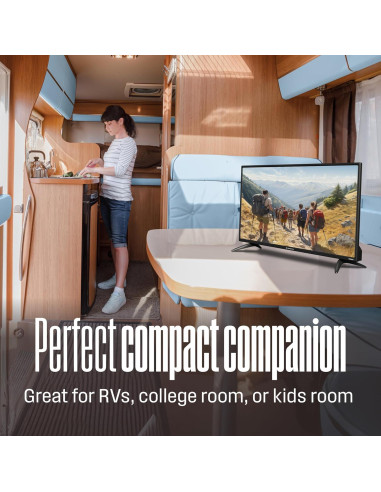 Televisor LED Westinghouse 24" HD con Control Remoto por Voz