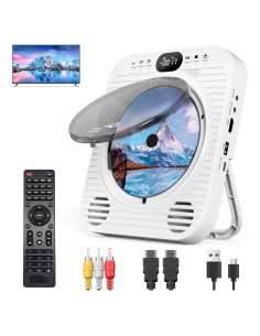 Reproductor de CD/DVD Ceihoit DVD-918 Bluetooth 5.3 1080P