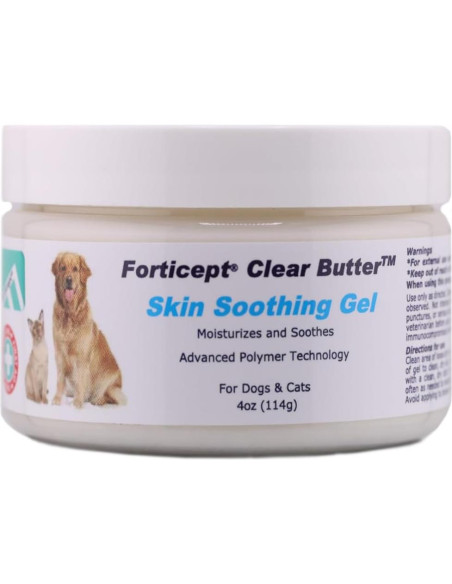 Tratamiento Hidrogel Forticept Clear Butter 113.4g para Perros