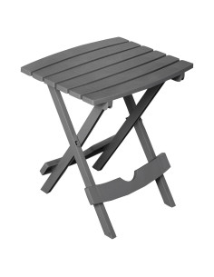 Mesa Lateral Plegable Adams Quik-Fold - Carbón 49.85 cm