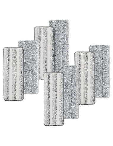 Paños de Repuesto Microfibra para Mopas Planas JOYMOOP 33x12 cm