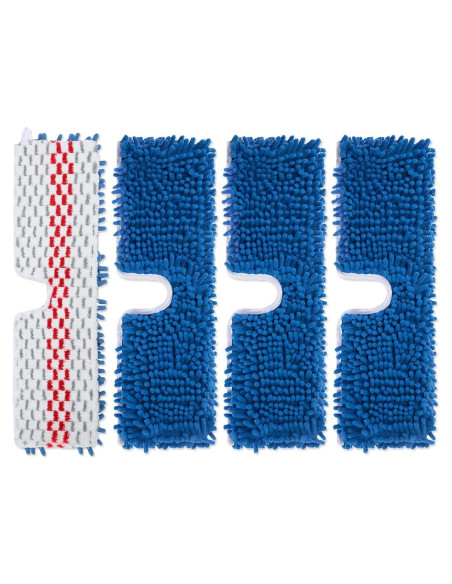 Almohadillas de Mopa Lavables Diteje 4 Piezas Microfibra