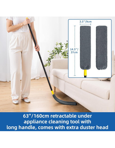 Plumero Extensible Qaestfy QAE041 para Electrodomésticos 76-160 cm