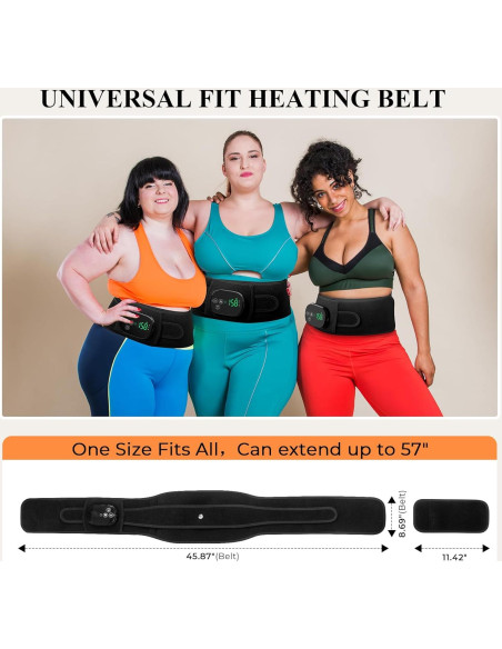 Almohadilla Calefactora Inalámbrica VIYACHY con Masaje 6 Niveles