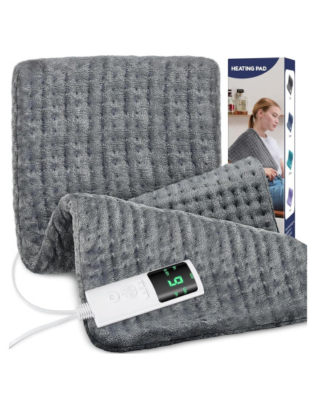 Almohadilla Térmica Extra Grande VSTKEN 84x43cm 9 Niveles Calor