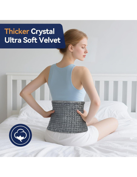 Almohadilla Térmica Extra Grande VSTKEN 84x43cm 9 Niveles Calor