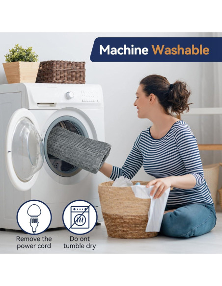 Almohadilla Térmica Extra Grande VSTKEN 84x43cm 9 Niveles Calor