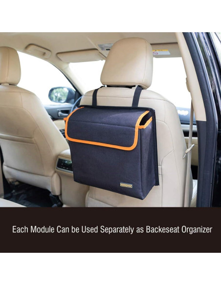 Organizador de Maletero MARKSIGN con Enfriador y Módulos Desmontables