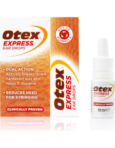 Gotas para Oídos Otex Express 10ml - Acción Dual para Cera 2