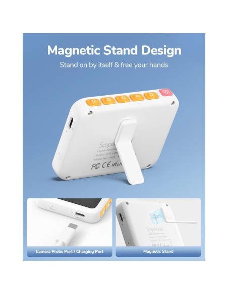 Otoscopio Digital ScopeAround HD 720P con Luz - 3.9mm