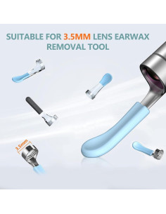 Consejos de Reemplazo BEBIRD para Limpiador de Oídos - 8 Piezas Silicona Impermeable 2
