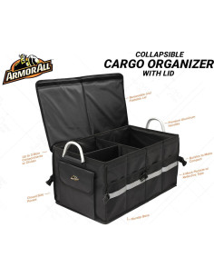 Organizador de Maletero Plegable Armor All 3 Compartimentos 2