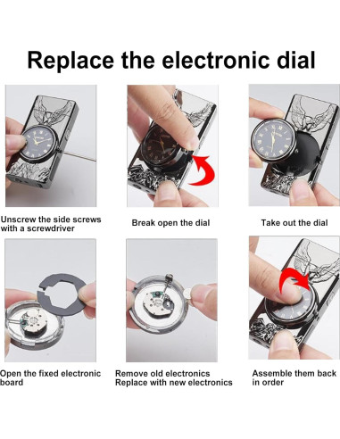 Encendedor Eléctrico Portátil TIKIUKI Doble Arco USB a Prueba de Viento