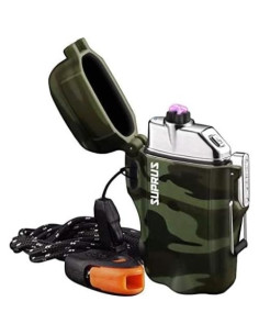 Encendedor Eléctrico SUPRUS a Prueba de Agua y Viento Camuflaje 2