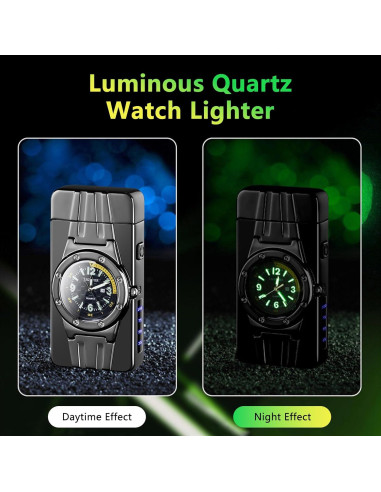 Encendedor de Plasma TIKIUKI Recargable Vintage Rojo 141g